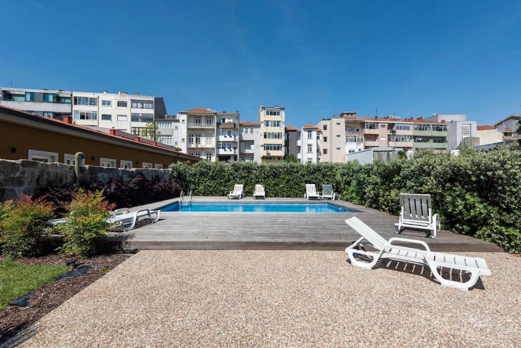 Appartement Chic Porto Hideaway: Pool & Garden Extérieur photo